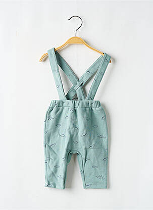 Pantalon droit taille normale taille élastique vert MARESE garcon
