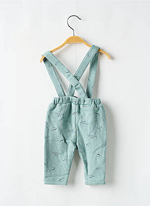 Pantalon droit taille normale taille élastique vert MARESE garcon