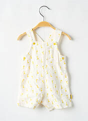 Combishort jaune P'TIT BISOU pour garçon seconde vue