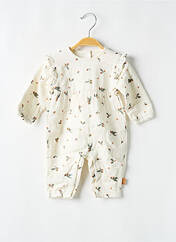 Combi-pantalon beige P'TIT BISOU pour fille seconde vue