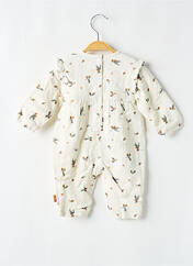 Combi-pantalon beige P'TIT BISOU pour fille seconde vue