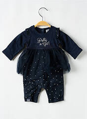 Combi-pantalon bleu NANO & NANETTE pour fille seconde vue