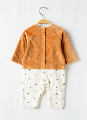 Combi-pantalon orange P'TIT BISOU pour garçon seconde vue