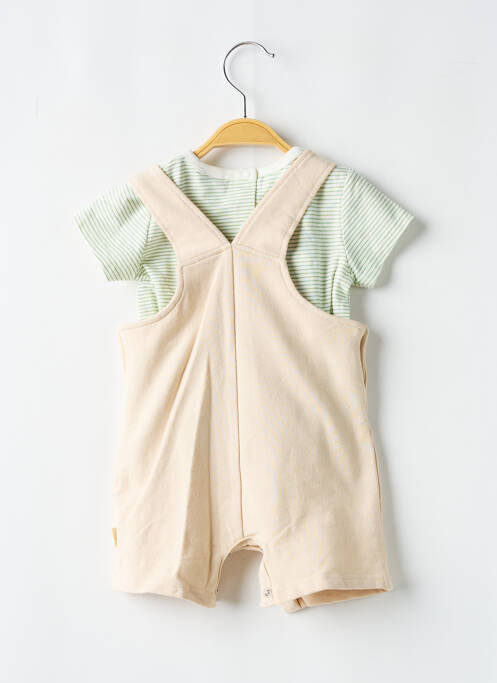 Ensemble pantalon fermeture pressionnée à l'entrejambe vert P'TIT BISOU garcon