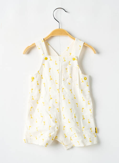 Combishort jaune P'TIT BISOU pour garçon