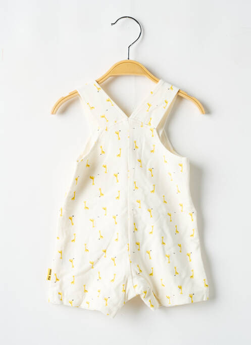 Combishort jaune P'TIT BISOU pour garçon