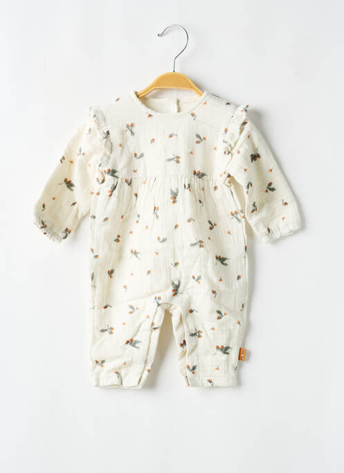 Combi-pantalon beige P'TIT BISOU pour fille