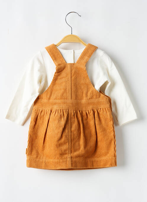 Ensemble robe orange P'TIT BISOU pour fille