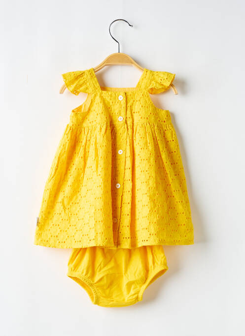 Ensemble short jaune P'TIT BISOU pour fille