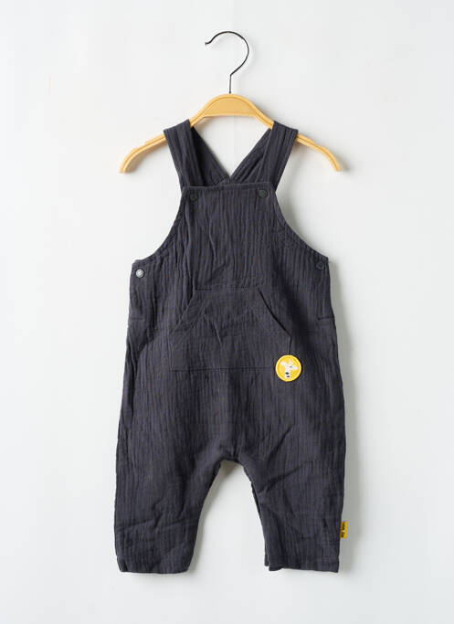 Salopette gris P'TIT BISOU pour garçon