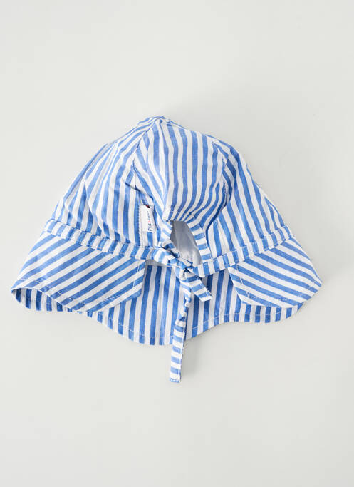 Chapeau bleu P'TIT BISOU pour garçon