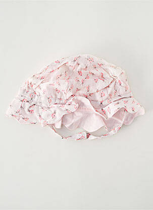 Chapeau fermeture pressionnée rose MARESE fille