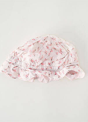 Chapeau fermeture pressionnée rose MARESE fille