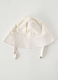Bonnet forme bob beige MARESE enfant
