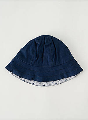 Chapeau tissage popeline bleu MARESE garcon