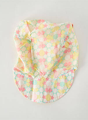 Casquette imprimé fantaisie jaune MARESE fille