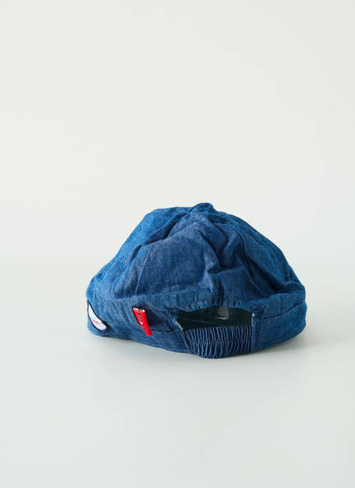 Casquette bleu P'TIT BISOU pour garçon
