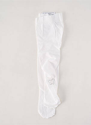 Collants légère et transparente blanc MARESE fille