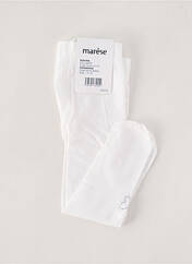 Collants blanc MARESE pour fille seconde vue
