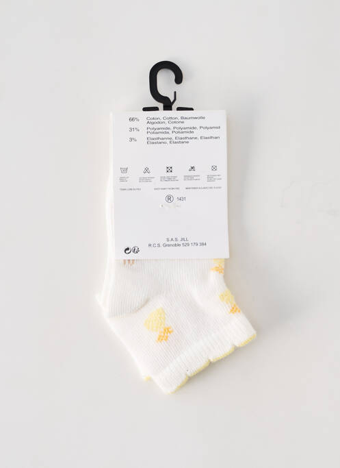 Chaussettes blanc MARESE pour fille