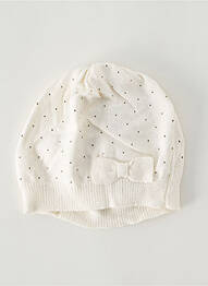 Bonnet maille fine beige MARESE fille