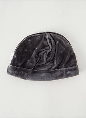 Bonnet imprimé fantaisie gris P'TIT BISOU garcon