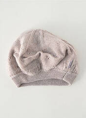 Bonnet beige P'TIT BISOU pour fille seconde vue