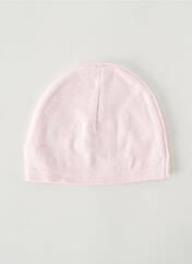 Bonnet rose P'TIT BISOU pour fille seconde vue