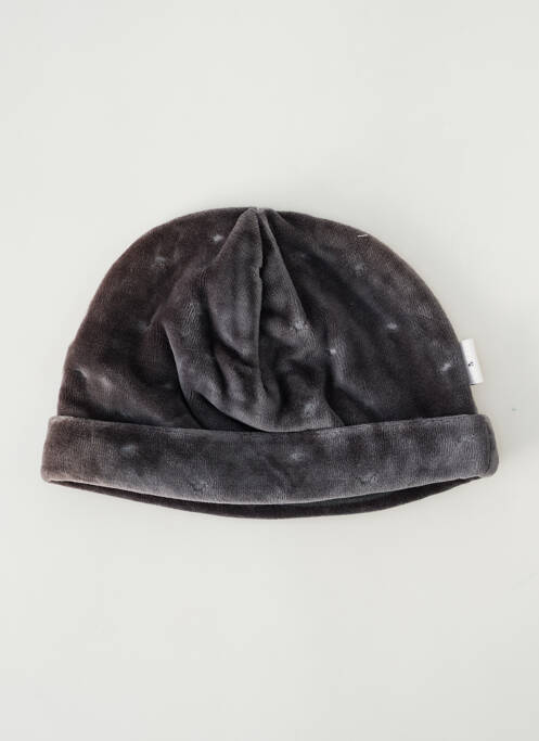 Bonnet gris P'TIT BISOU pour garçon