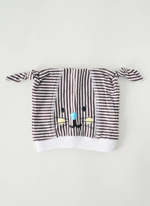 Bonnet marron MARESE pour garçon