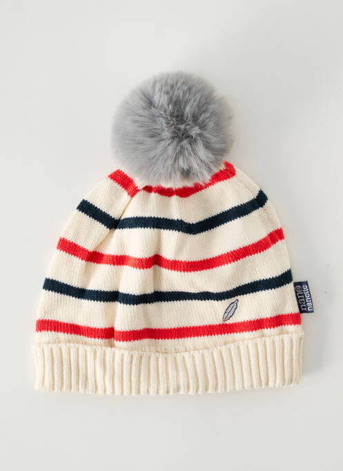 Bonnet beige NANO & NANETTE pour garçon