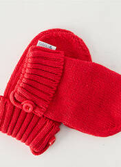 Gants rouge NANO & NANETTE pour enfant seconde vue