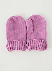 Gants violet NANO & NANETTE pour fille seconde vue