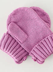 Gants violet NANO & NANETTE pour fille seconde vue