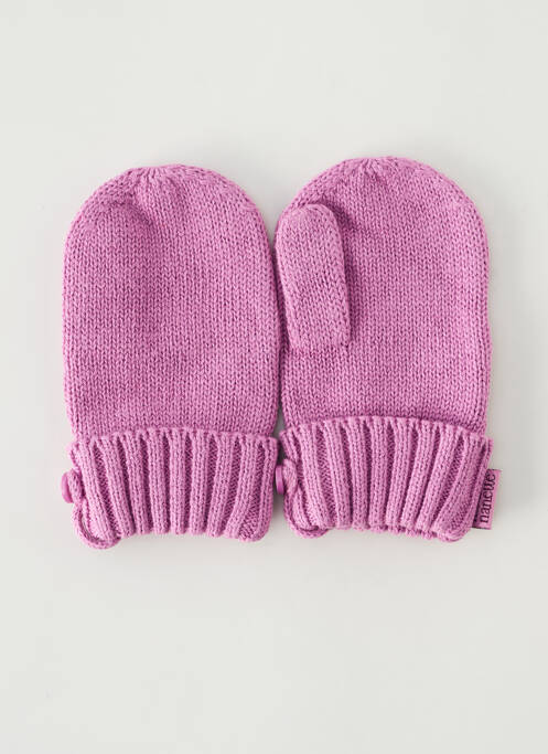 Gants violet NANO & NANETTE pour fille