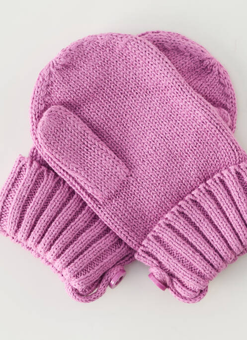 Gants violet NANO & NANETTE pour fille