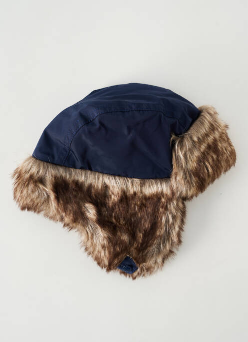 Bonnet bleu P'TIT BISOU pour garçon