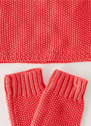 Col / tour de cou stretch rose MARESE fille
