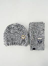 Bonnet maille grosse maille gris NANO & NANETTE garcon