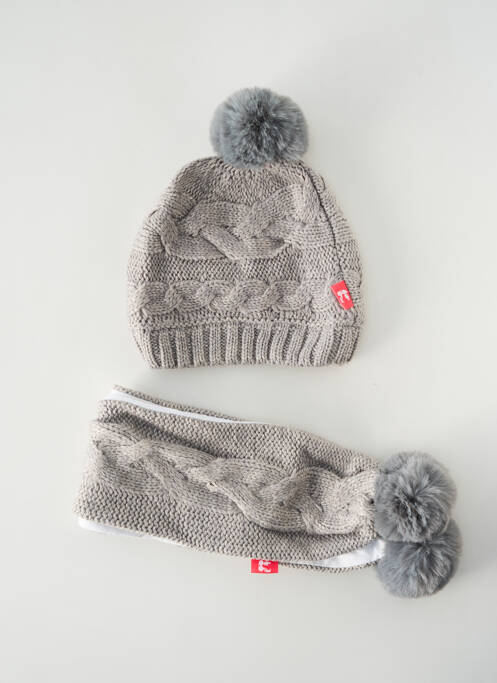 Bonnet gris NANO & NANETTE pour fille