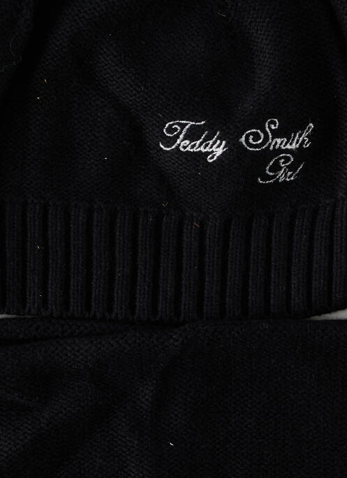 Bonnet noir TEDDY SMITH fille