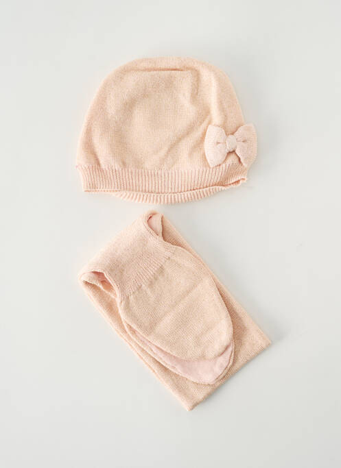 Bonnet rose MARESE pour fille