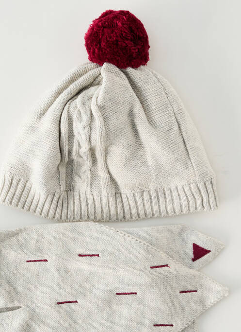 Bonnet gris MARESE pour garçon