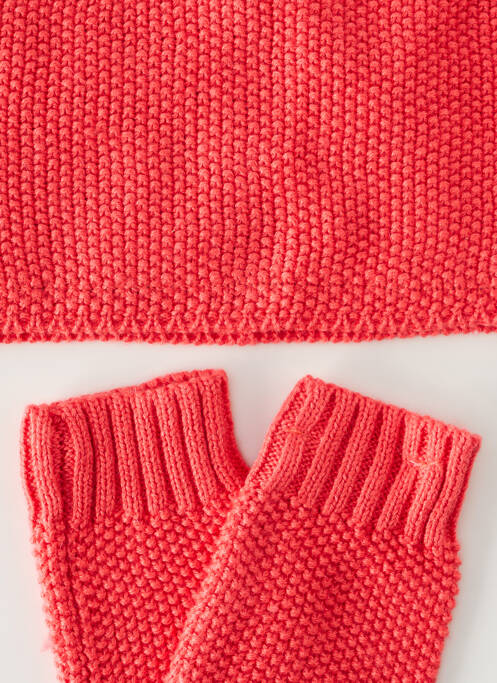 Col / Tour de cou rose MARESE pour fille