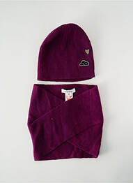 Bonnet violet MARESE fille