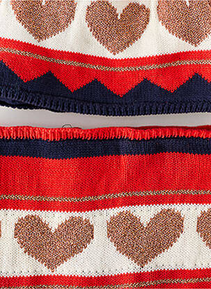 Bonnet doublure rouge MARESE fille