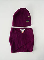 Bonnet violet MARESE pour fille seconde vue