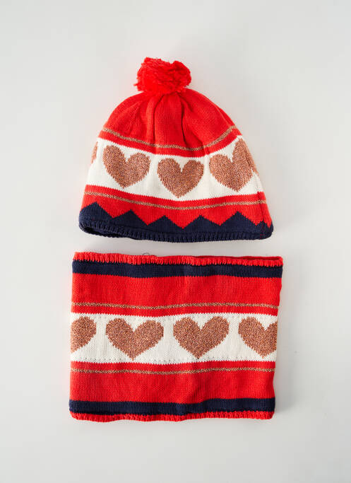 Bonnet rouge MARESE pour fille