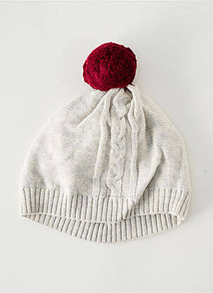 Bonnet maille fine gris MARESE garçon