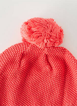 Bonnet doublure rose MARESE fille